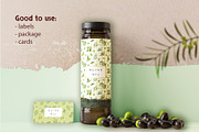 Watercolor Olives pattern collection, a Pattern Graphic by Lagniappe Art (Thumbnail 10 of 13)