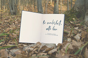 Resfeber Script, a Script Font by Beck McCormick (Thumbnail 8 of 10)