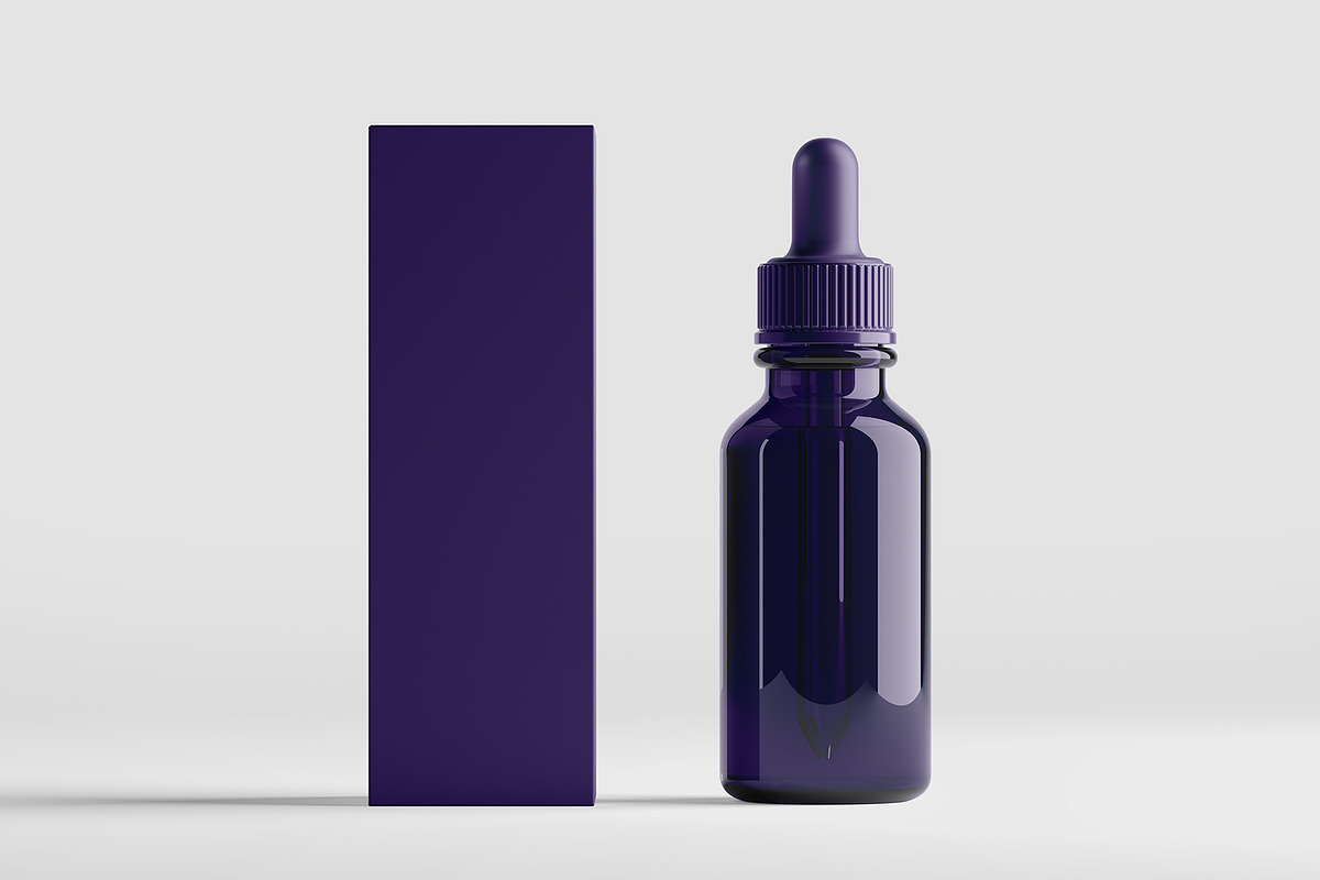 Simple Dropper Bottle Mockup, a Cups & Container Mockup by Toocha design (Photo 2 of 7)