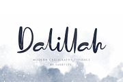 Dalillah, a Script Font by sabrcreative (Thumbnail 1 of 8)