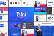 Patris PowerPoint Template [v2], a Presentation Template by MeemSlide (Thumbnail 1 of 4)