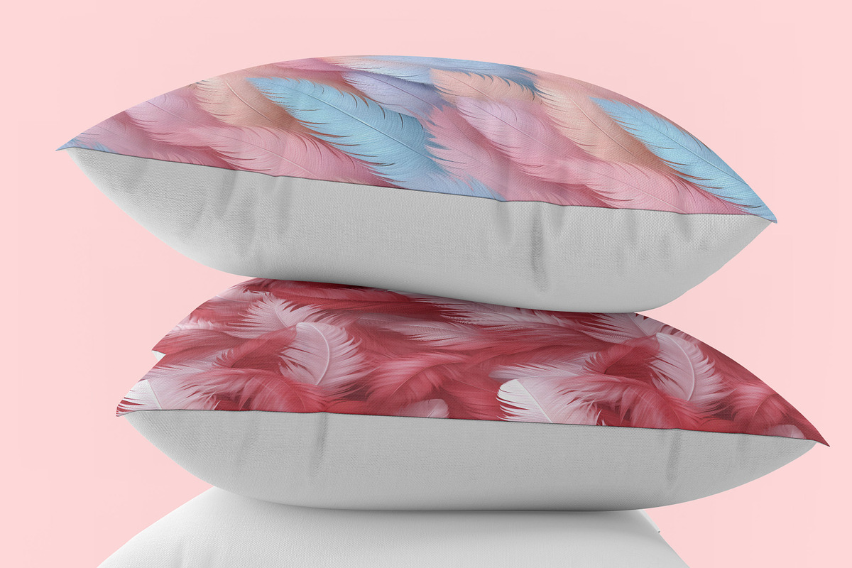 Feathers Seamless Pattern, a Pattern Graphic by Forhadx5 (Photo 18 of 19)