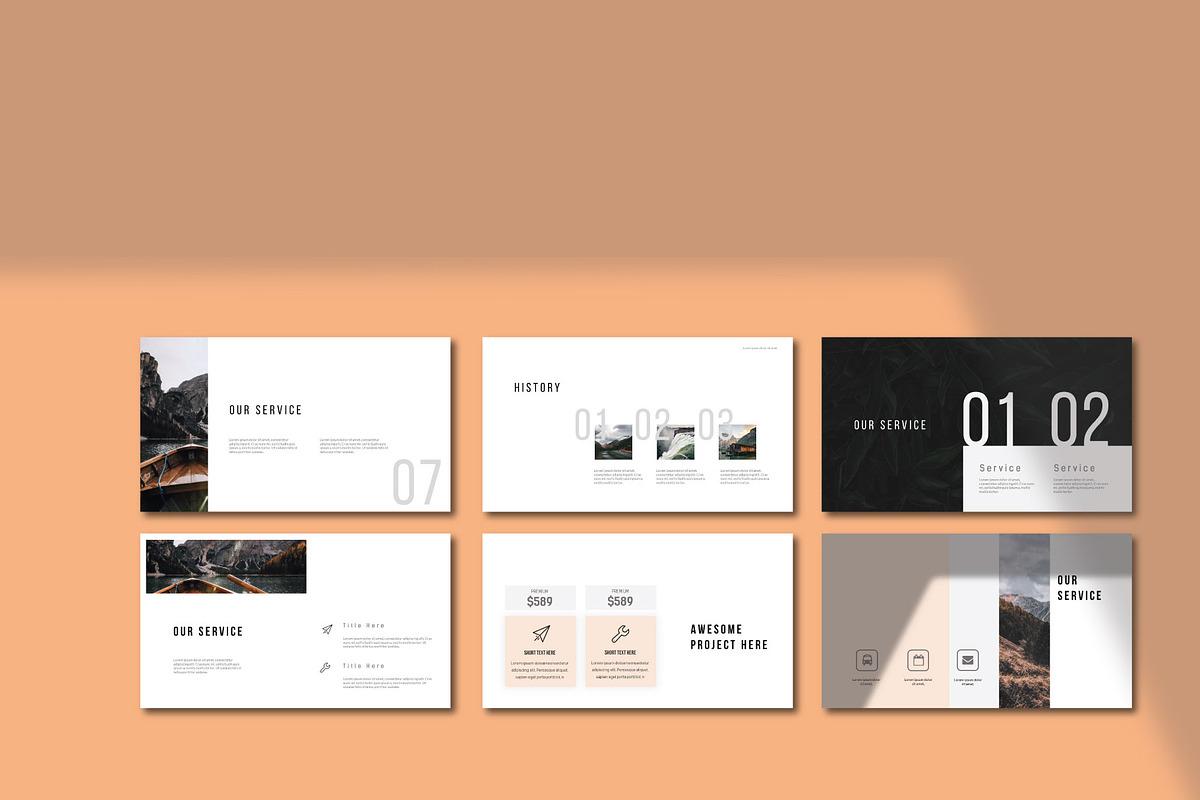Write Powerpoint, a Presentation Template by Spesifikstd