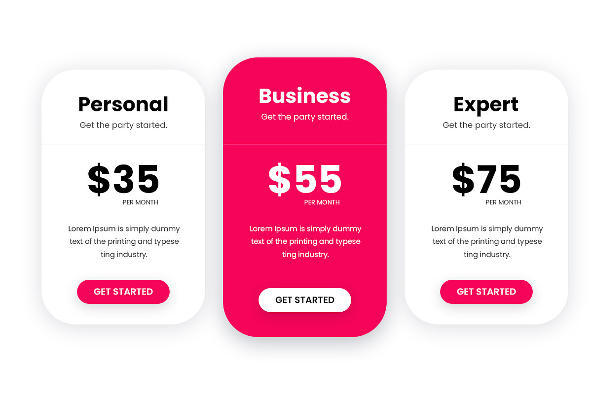 Pricing Tables, a Templates & Theme by Youme Techworld (Photo 4 of 5)
