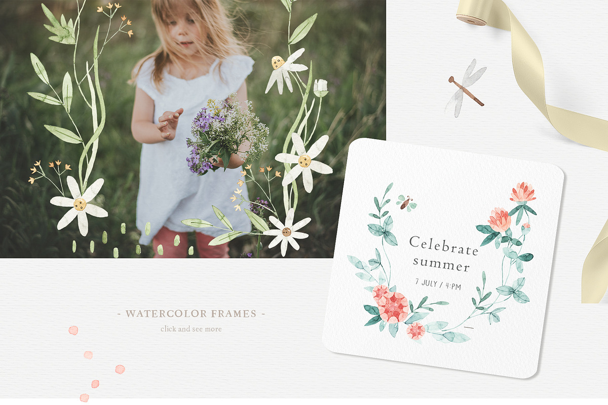 Summer Mood / Baby Collection, an Animal Illustration by svetsum (Photo 7 of 9)