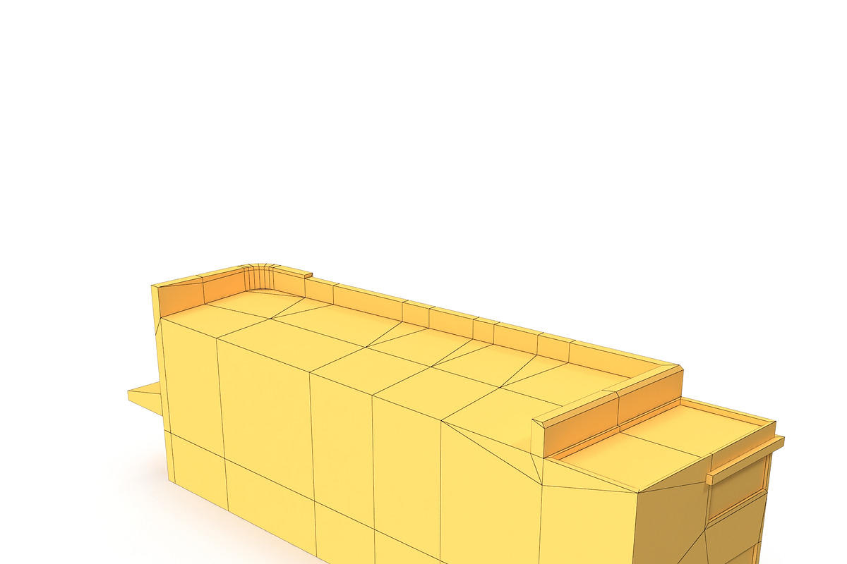 Dinner House 165 Low Poly, an Architecture 3D Model by Daniel Mikulik (Photo 11 of 12)