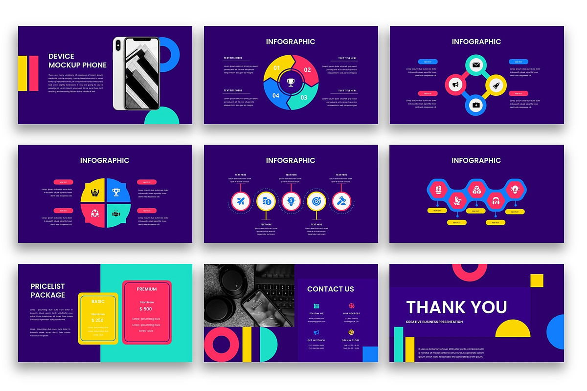 Savillle – Business PowerPoint, a Presentation Template by kreatifreya (Photo 2 of 5)