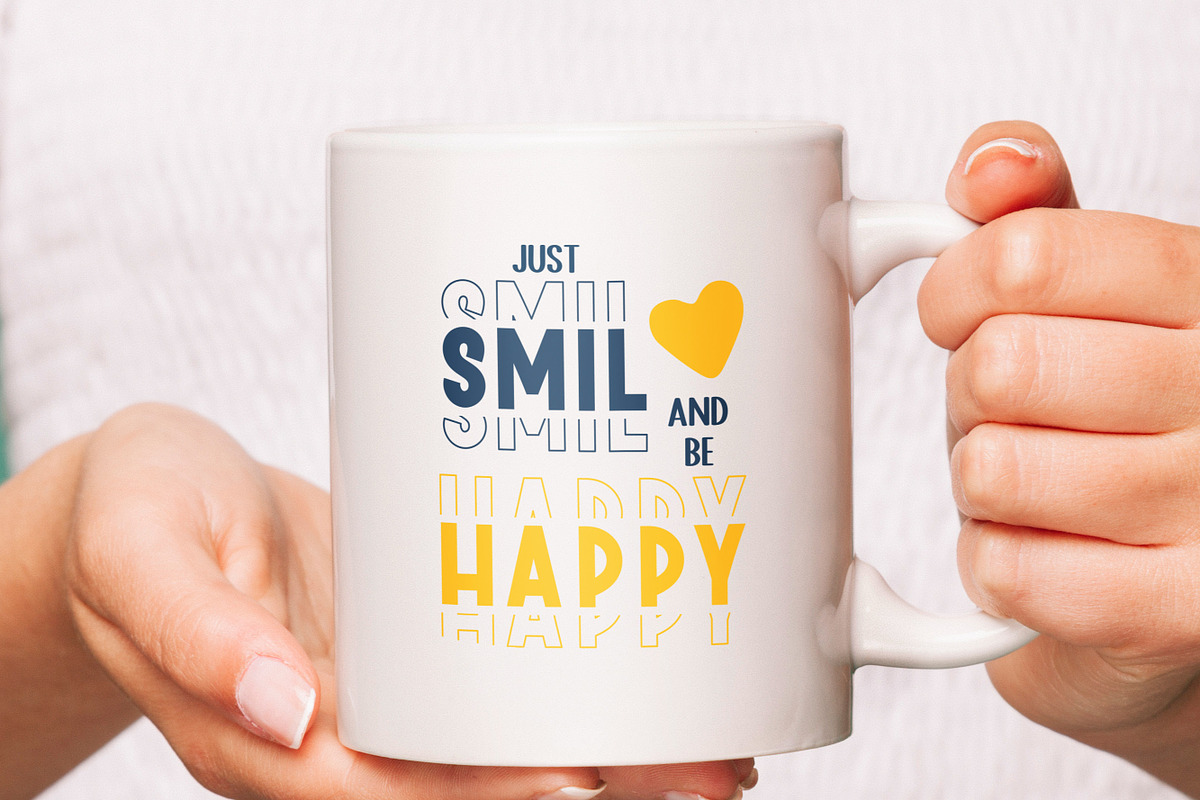 Smilen - Triple stacked, a Sans Serif Font by MaxArt Foundry (Photo 2 of 6)