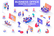 Mega Bundle Isometric Elements, an Illustration by alexdndz (Thumbnail 4 of 27)
