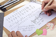 Mastura, a Script Font by joelmaker (Thumbnail 7 of 7)