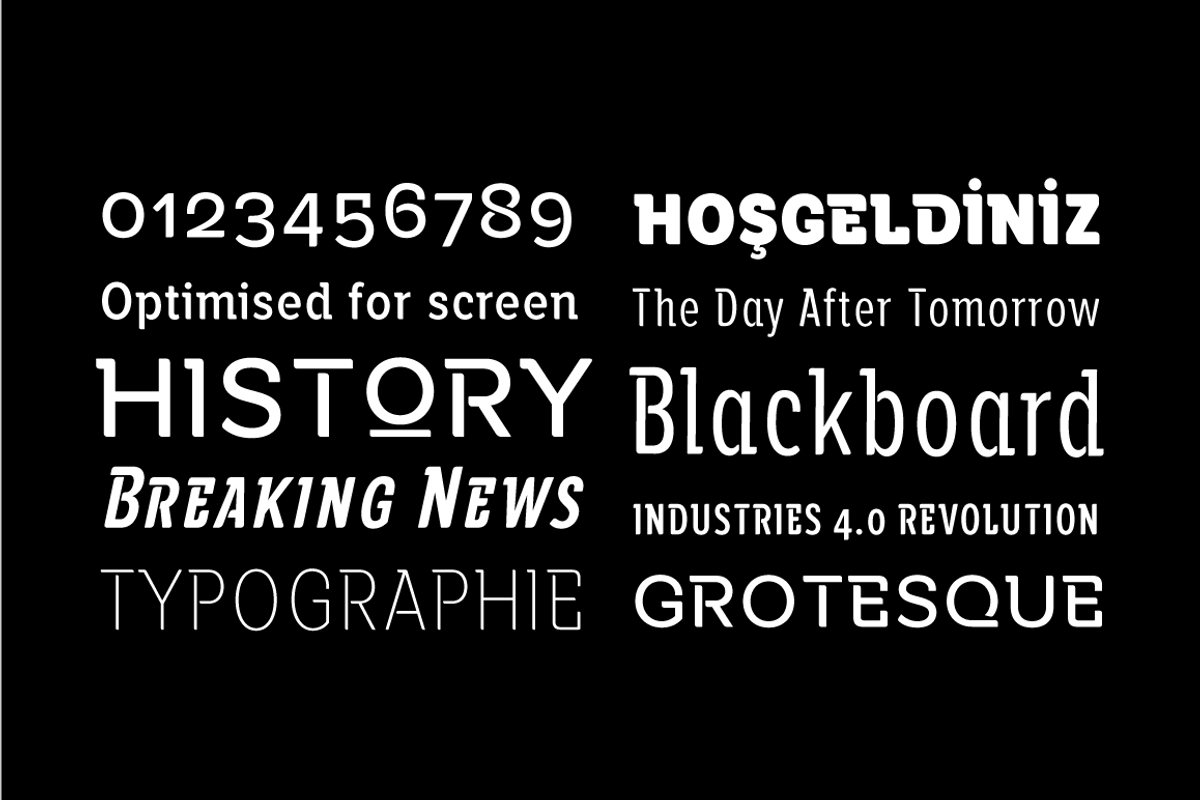 Alaturka Variable, a Sans Serif Font by BULENT YUKSEL (Photo 9 of 15)
