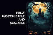 DARK HALLOWEEN FLYER TEMPLATE, a Flyer Template by Griffin Designs (Thumbnail 2 of 3)