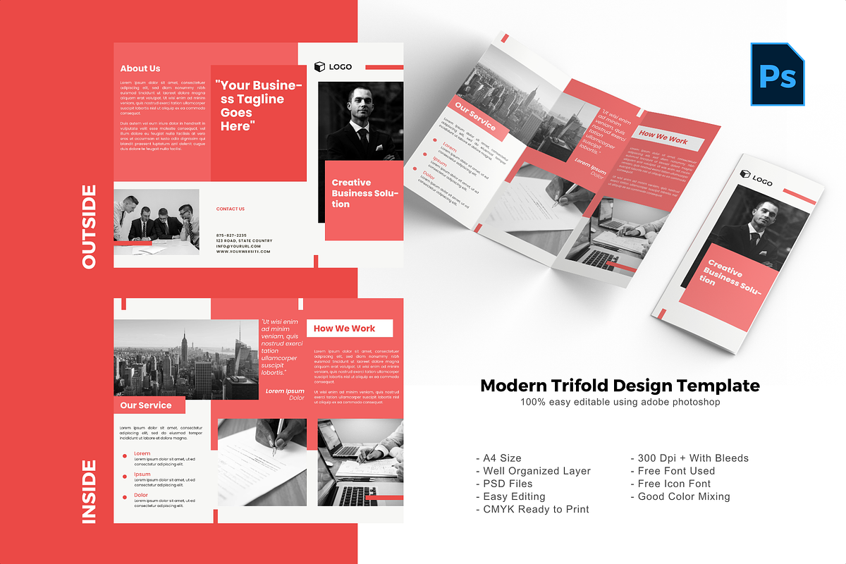 SALE | 36 BUNDLE TRIFOLD BROCHURE, a Brochure Template by rivatxfz (Photo 6 of 37)