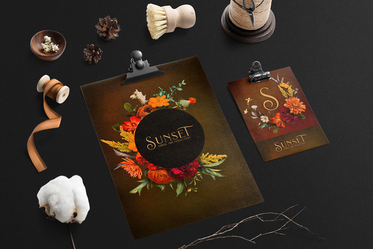 Sunset Floral Art Collection, an Object Graphic by Eclectic Anthology (Photo 7 of 20)