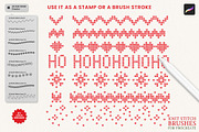 Knit Stitch Brushes for Procreate, a Brush Add-On by Julia Dreams (Thumbnail 6 of 6)