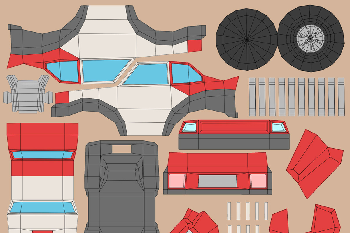 Cartoon Racing Car Pack Low Poly, a Cars & Vehicle 3D Model by Low Poly Lab (Photo 17 of 20)