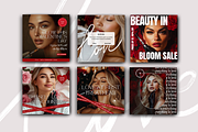 Medspa Instagram Templates Valentine, a Social Media Template by DesignsbyMariaStudio (Thumbnail 5 of 10)
