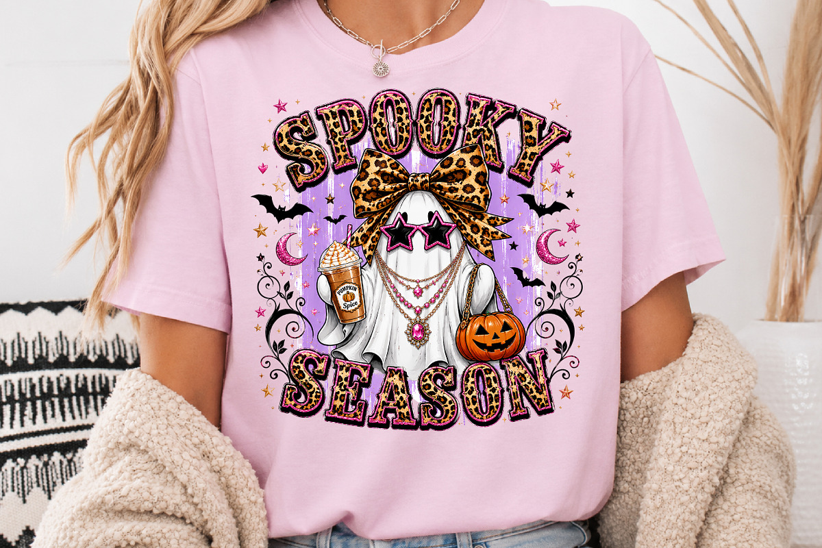 Spooky Season PNG Leopard Bow, a Seasonal Illustration by Rose Art (Photo 3 of 4)