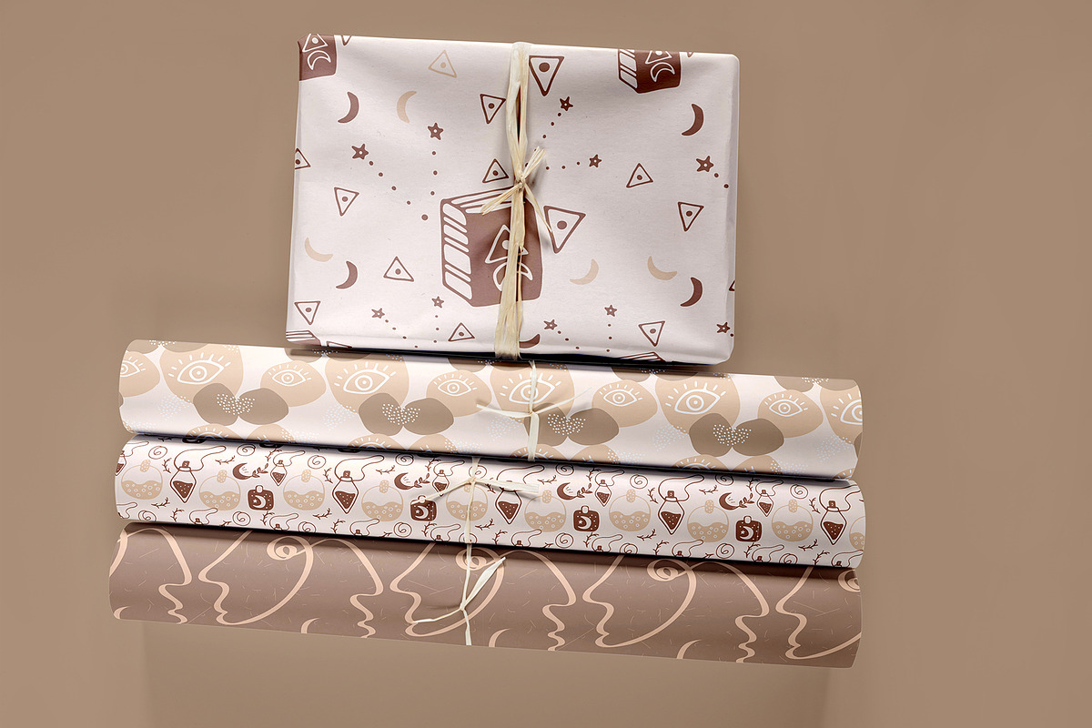 Paper Rolls Mockup |Wrapping Layered, a Mockup by bazarova (Photo 5 of 9)