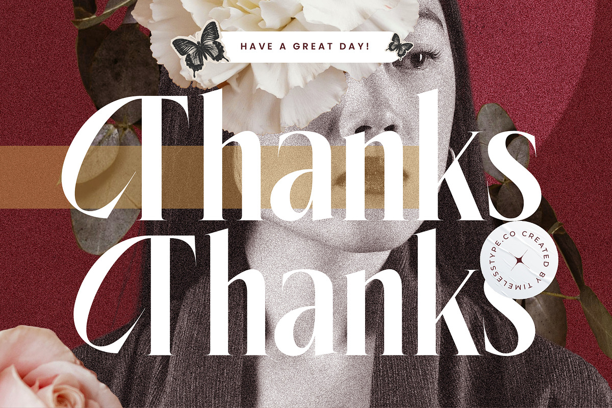 Rigflia Nirsho Modern Serif Font, a Serif Font by timelesstype.co (Photo 20 of 20)