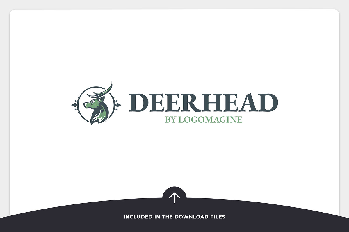 Deer Head Logo Template, a Branding & Logo Template by LOGOMAGINE (Photo 12 of 16)