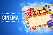 Cinema and Movie Themes, a Decorative Illustration by TAlex (Thumbnail 2 of 6)