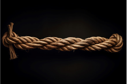 Strong rope line frame. Generate Ai, a Nature Photo by Ylivdesign
