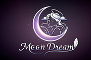 Moon Dream – Elegant Feminine Logo, a Branding & Logo Template by FusionadCreates (Thumbnail 1 of 4)