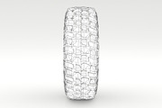 OFF ROAD WHEEL AND TIRE 6, a Cars & Vehicle 3D Model by NNAVAS 3D (Thumbnail 12 of 12)