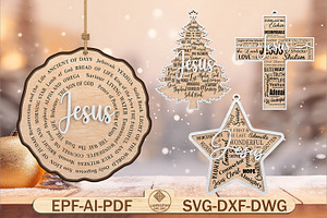 Merry Christmas Jesus Christ Svg