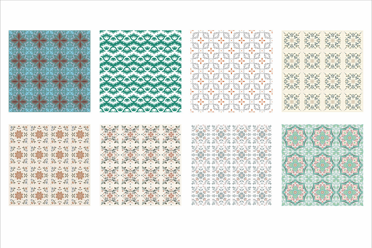 Pack of abstrack seamless pattern, a Pattern Graphic by Brainware Graphic (Photo 2 of 8)