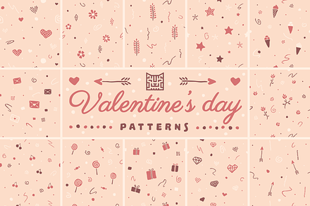 12 VALENTINE'S DAY PATTERNS