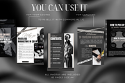 faceless marketing canva ebook black, a Marketing Template by Design Pro Templates (Thumbnail 12 of 13)