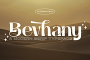 Bevhany Modern Serif Font, a Serif Font by Graphue (Thumbnail 1 of 9)