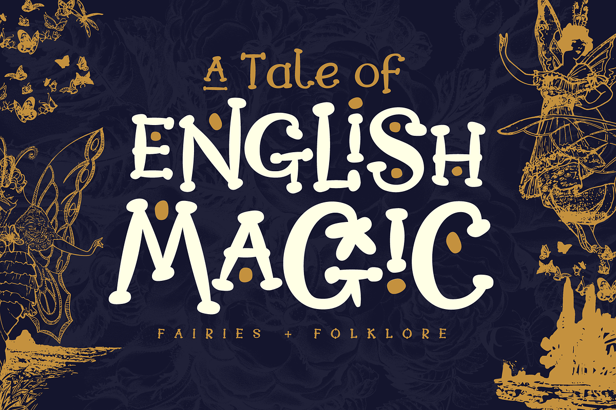 Moonshore - Folklore + Fantasy Font, a Font by Wingsart Studio (Photo 5 of 15)