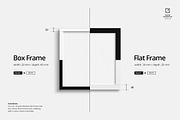 Frame Generator Mockup Set, a Print Template by Creatsy (Thumbnail 3 of 15)