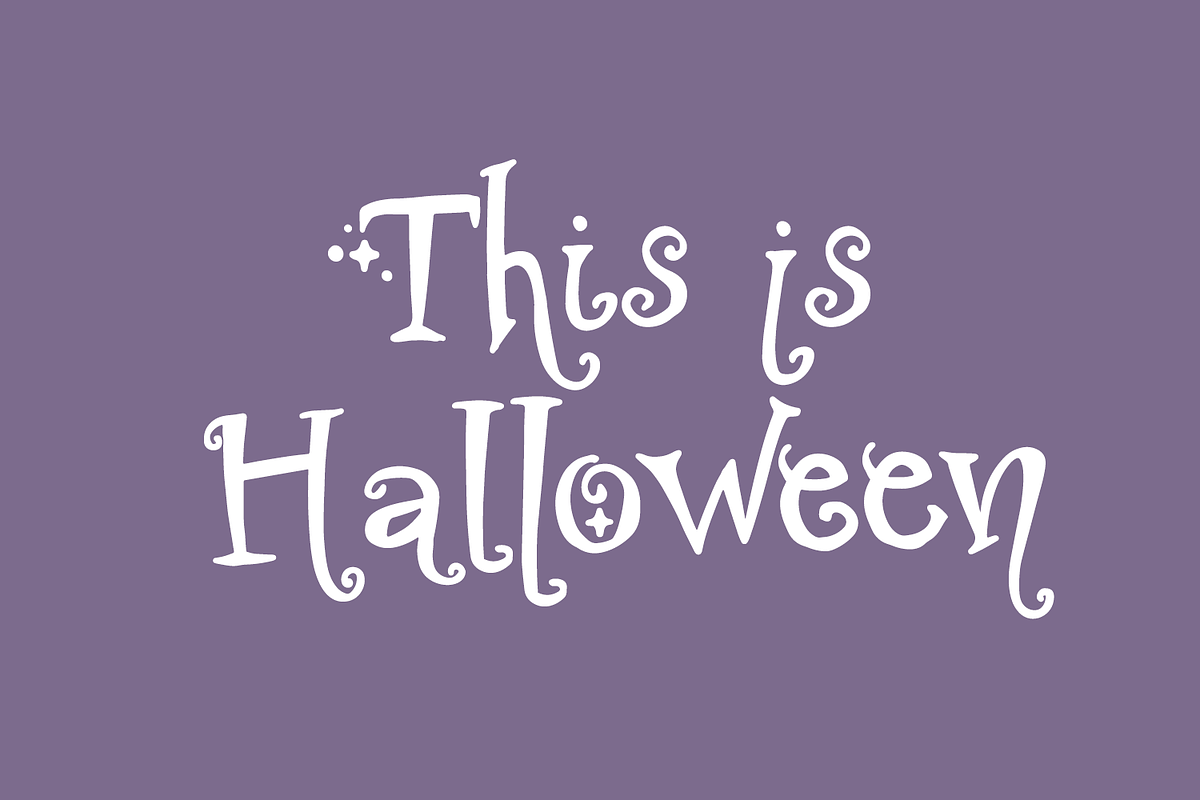 Midnight Conjure - A Halloween Font, a Handwritten Font by Beck McCormick (Photo 7 of 10)