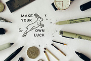 Americana Tattoo Flash Clip Art, an Illustration by Midnight Grim (Thumbnail 2 of 6)