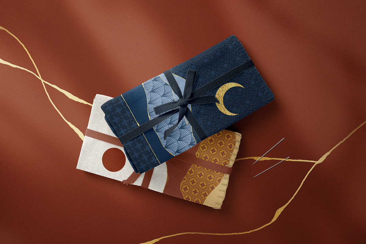 Japanese Kintsugi Landscape Creator, an Object Graphic by Polli Deeva (Photo 14 of 15)