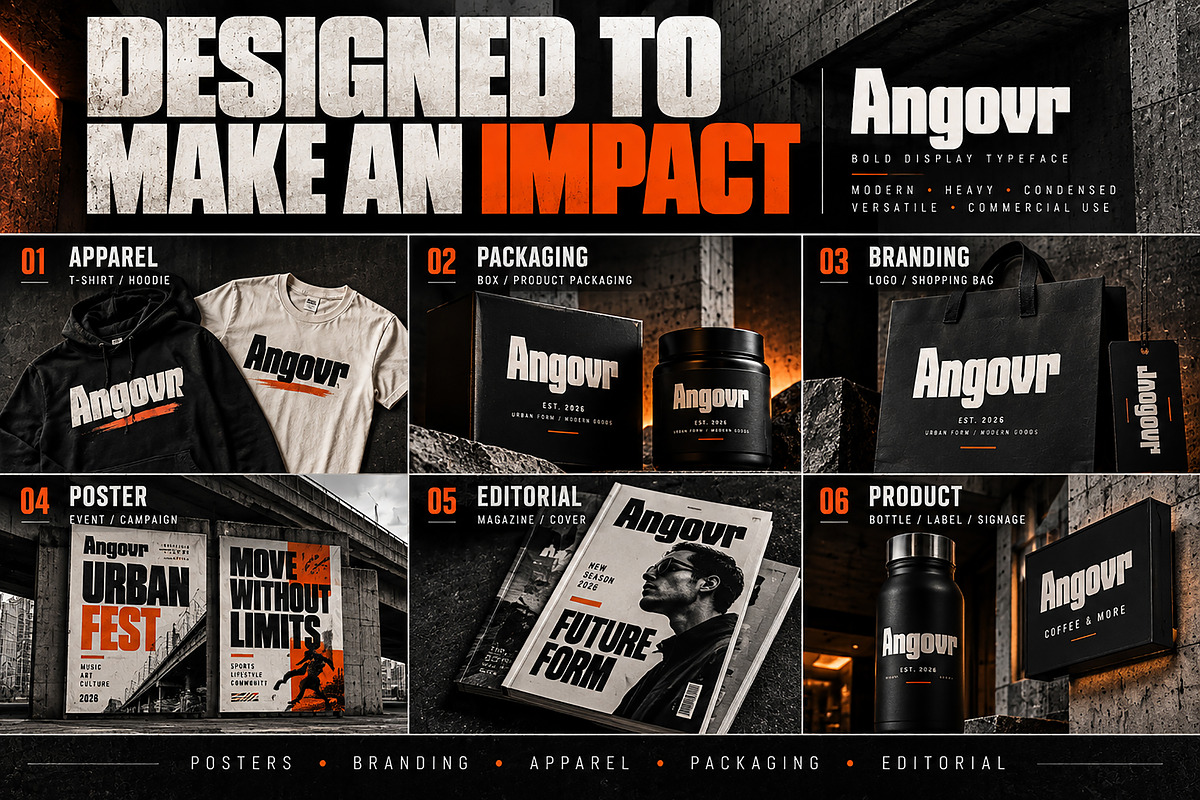 Angovr, a Slab Serif Font by Wow Magic (Photo 3 of 5)
