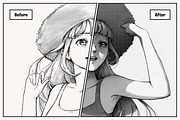 Manga Procreate Brushes Bundle, a Brush Add-On by brushapes.com (Thumbnail 13 of 26)