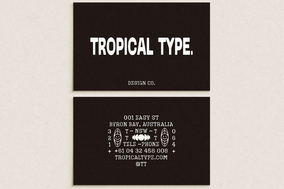 POSTER FONT KIT, a Sans Serif Font by Tropical Type (Photo 11 of 14)