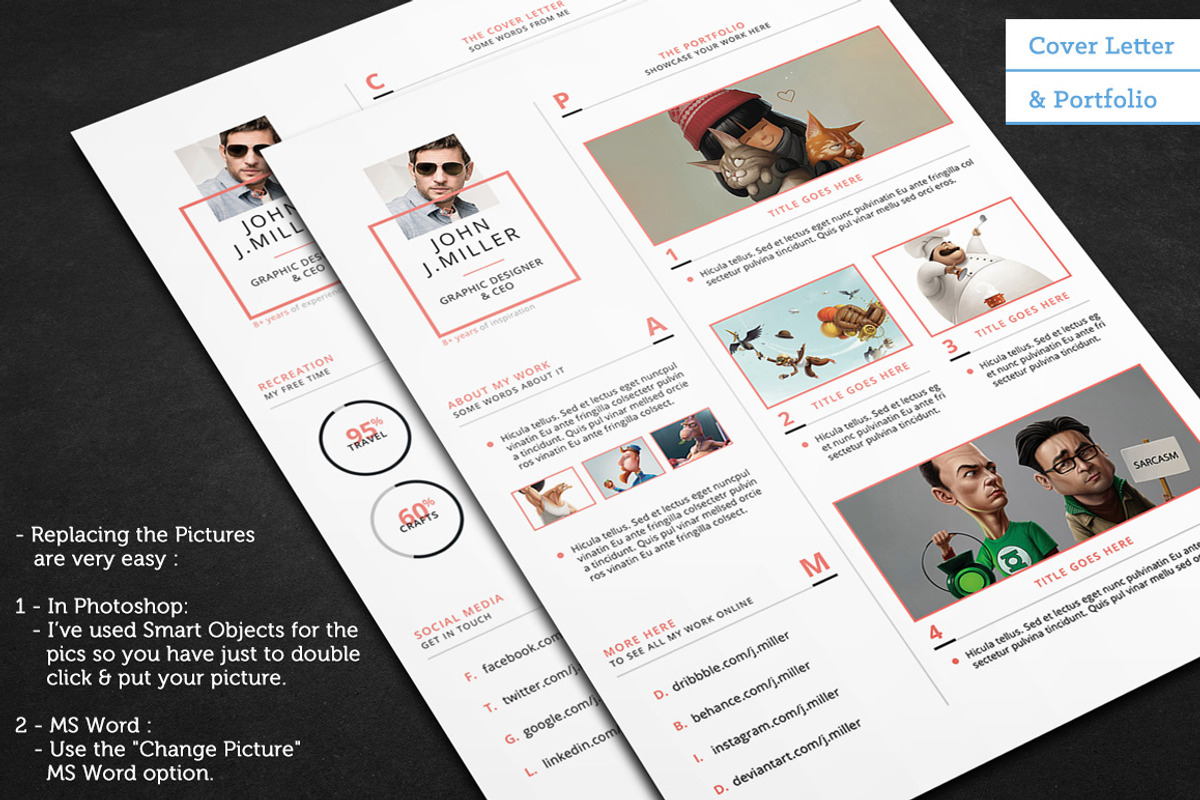 The Clean Resume, a Resume Template by CodePower (Photo 3 of 5)