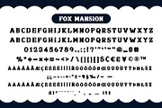 Fox Mansion 5 Fonts Style, a Serif Font by Fox7 By Rattana (Thumbnail 6 of 11)