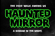 Death Secrets Halloween Melting, a Blackletter Font by dansdesign (Thumbnail 5 of 8)