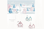 Christmas Candy - Backdrop, an Illustration by Lolytop Studio (Thumbnail 3 of 5)
