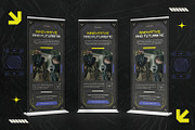 Branding Techwear - Roll Up Banner, a Print Template by StreaksideStd (Thumbnail 3 of 3)