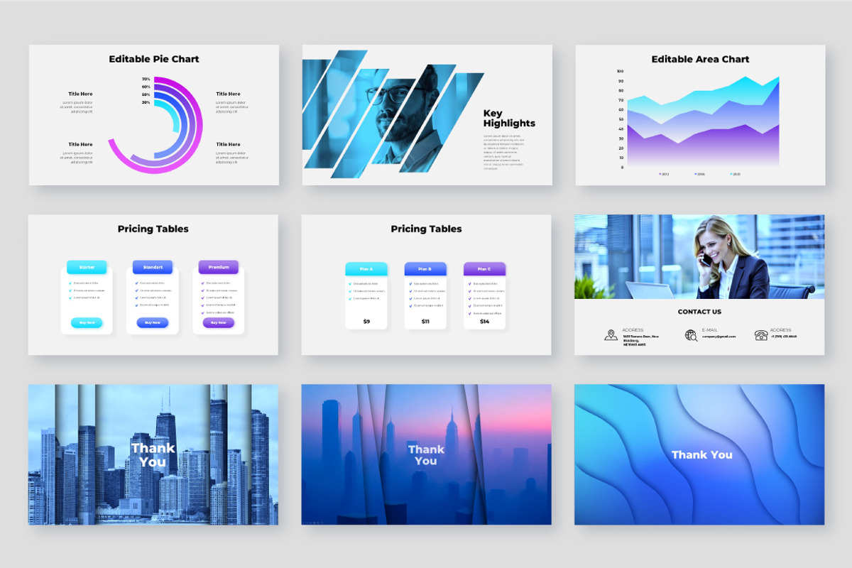 Animated Business Deck Presentation, a Presentation Template by Abert (Photo 11 of 11)