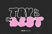 Woof Dawg | Bubble Graffiti, a Handwritten Font by Denustudios (Thumbnail 4 of 15)