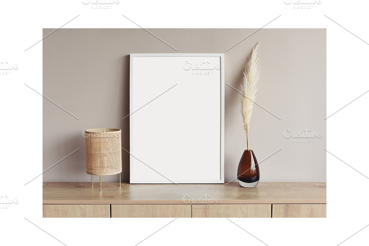 Artwork Frame Mockup Photo Bundle, a Poster Template by Octopus_Vibes (Photo 12 of 16)